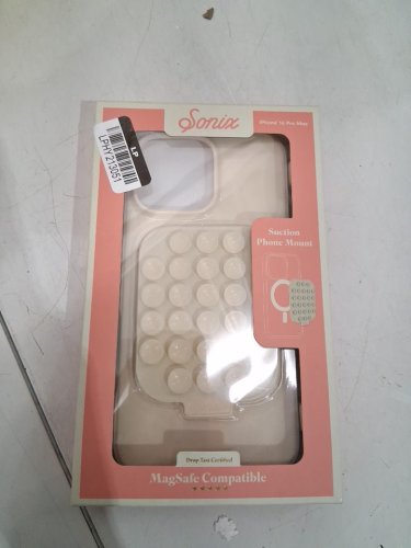 SONIX magsafe CASE FOR IPHONE 16 PRO MAX with SUCTION PHONE MOUNT - BEIGE (Model: A25-S004-M011) image 3