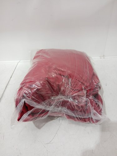(1 panel) Shiny luxury Extra Long Light Blocking Velvet Curtains with rod pockets - 100" x 144" - ruby / red image 2