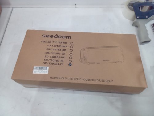 SEEDEEM 2 Slice Slim Toaster - white (model:sd-t30183-iy) image 2