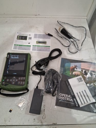 Dawei Vet HANDHELD PORTABLE Scanner B-Ultra Sound MACHINE - 3.5mhz - green (model: 50) image 8