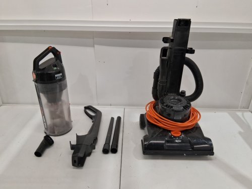 HOOVER TASKVAC UPRIGHT LIGHTWEIGHT BAGLESS COMMERCIAL VACUUM - 12" - BLACK (MODEL: CH53010) image 2