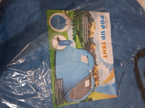 ABCOSPORT OUTDOOR POP UP CAMPING TENT for 2 - blue (model: abc2160) image 4