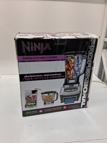 NINJA SUPRAPROFESSIONAL KITCHEN blender - BLACK/SILVER (MODEL: BL780C) image 2