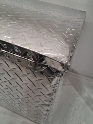 garvee  Heavy Duty Aluminum Sliding Shelf Bed Tool Box - 36" x 15" - silver (model:  pau_0lyh) image 11