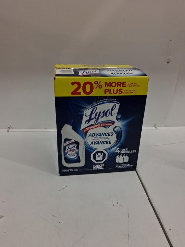 4PK LYSOL ADVANCED TOILET BOWL CLEANER - 946ML/BOTTLE (MODEL: 937319) image 2
