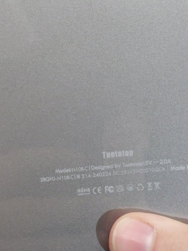 Tuotatop 10.2" bluetooth Android Tablet with wifi 6 - 64gb - grey (MODEL: n10b-c) image 7