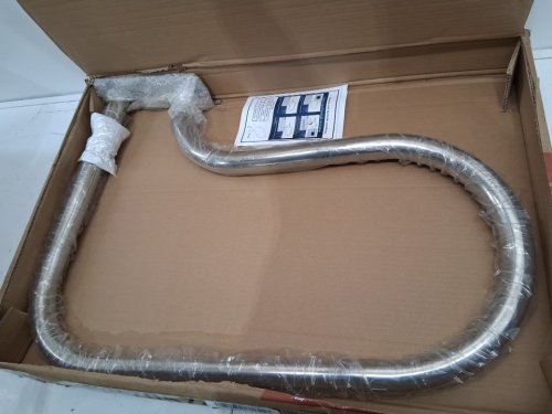 Costway Stainless Steel Swimming Pool Hand Rail with Base Plate - 30.5" x 22.5" - Chrome/Silver (Model: OP70574) image 4