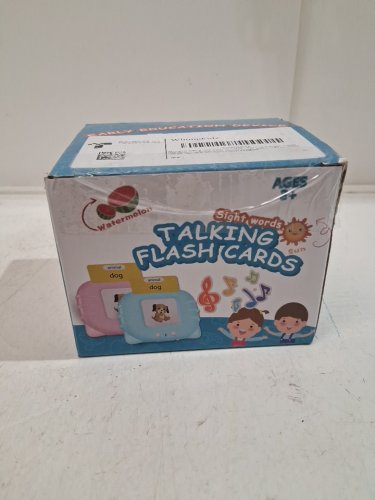 KID'S AIRBITION BILINGUAL TALKING FRENCH/ENGLISH FLASH CARD MONTESSORI TOY - 200+ CARDS - BLUE image 4