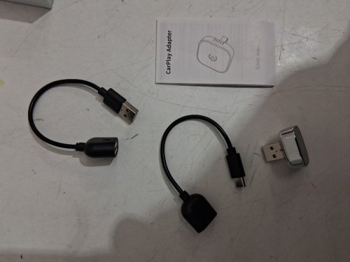 WIRELESS CARPLAY ADAPTER WIRED CARPLAY TO WIRELESS MINI USB DESIGN - FAST STABLE CONNECTION DONGLE FOR IPHONE CAR PLAY - SILVER image 3