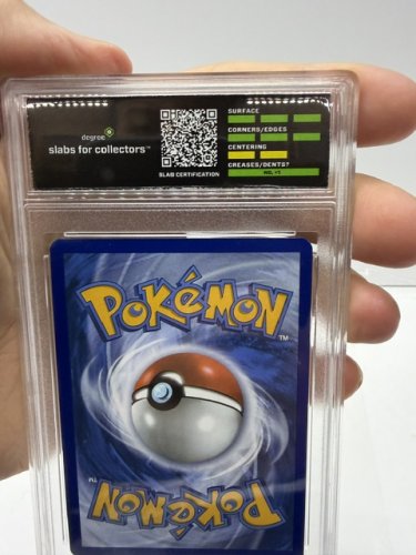 DEGREE GRADED 9 MINT 2023 POKEMON S&V PALDEA EVOLVED SABLEYE COSMOS HOLO CARD #136/193 image 3