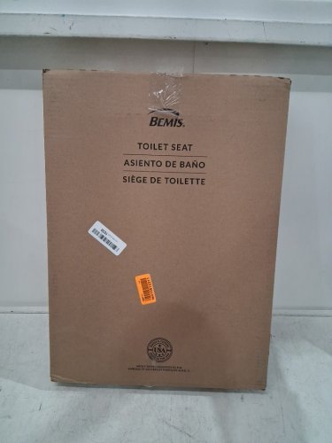 BEMIS slow close ELONGATED TOILET SEAT - 19" - WHITE (MODEL: 7300slec 000) image 2