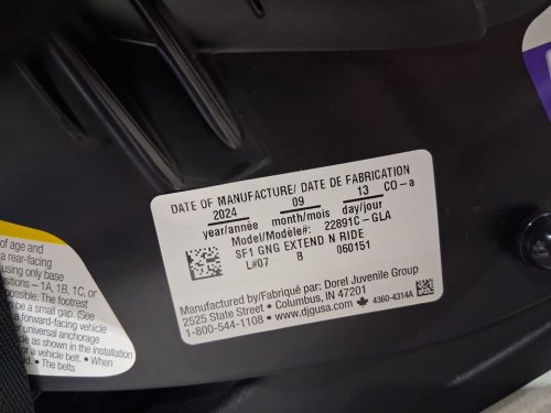 safety 1st grow and go extend 'n ride all-in-one car seat - black (model: 22891CGLA) image 7