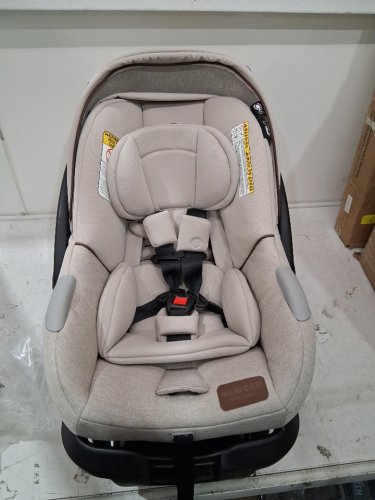 Maxi-Cosi Mico Luxe+ Infant Car Seat, Lightweight, Easy Install with MaxiLock- desert wonder - beige (model: 22366cgkf) image 2