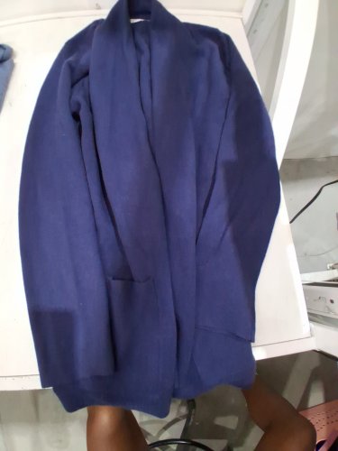 WOMEN'S COMO VINTAGE BELTED CARDIGAN - EXTRA SMALL - NAVY - (STYLE: 1955347) image 2