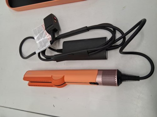 DYSON AIRSTRAIT WET TO DRY HAIR STRAIGHTENER - LIMITED EDITION APRICOT/ TOPAZ (MODEL: HT01) image 2