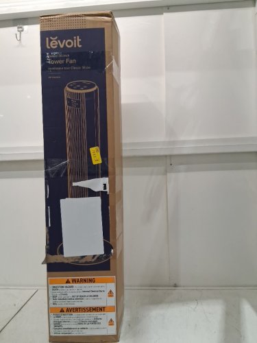 LEVOIT CLASSIC SMART TOWER OSCILLATING FAN WITH 24 HOUR TIMER - 36" - BLACK/WHITE (MODEL: LTF-F362-WCA) image 2