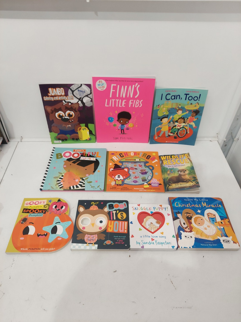 10 ASSORTED CHILDREN'S BOOKS FOR KIDS INCLUDING BOOKS FOR EDUCATION & FUN **SEE PHOTOS** image 2