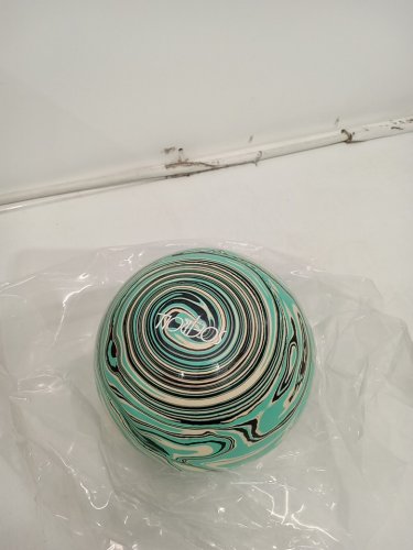 Softroll 5 Pin Bowling Ball - 4.75" - White / Black / Teal image 2