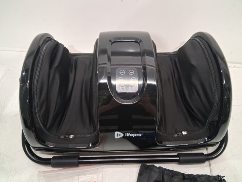 LIFEPRO SHIATSU KNEADING AND ROLLING MASSAGER WITH REMOTE - BLACK (MODEL: CA-LP-RLXTX-BLK) image 4