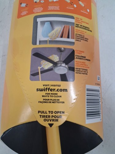 5pc SWIFFER EXTENDABLE DUSTERS KIT FOR MULTI SURFACE CLEANING - 3ft - yellow image 2