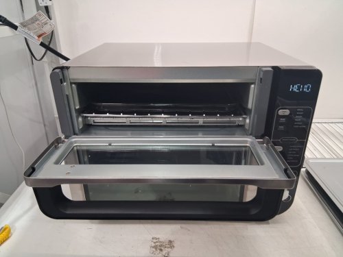 NINJA SMART DOUBLE OVEN 12-IN-1 FLEXDOOR SMART FINISH AIR FRY CONVECTION OVEN WITH BUILT-IN THERMOMETER - 120V - STAINLESS STEEL (MODEL: DCT451) image 9