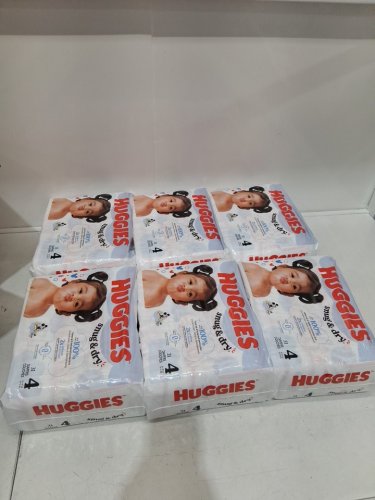 186PK HUGGIES SNUG AND DRY DIAPERS - SIZE 4 (22-37LB) - DISNEY MICKEY MOUSE (MODEL: 56412) image 3