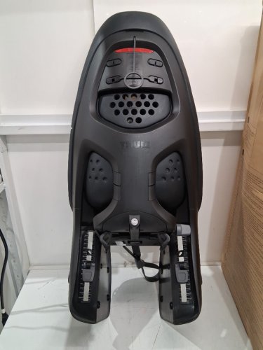 kid's thule yepp 2 maxi rack mount bike seat - 9m-5yr - 40lb max - midnight black (model: 12041301) image 3
