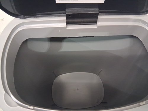 BestOffice Kitchen Trash Can with Touch Free Lid - 13GAL - grey (model: tc-2461r-gray) image 4