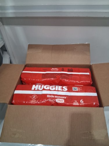 104PK HUGGIES LITTLE MOVERS DISPOSABLE BABY DIAPERS - SIZE 6 - DISNEY image 3