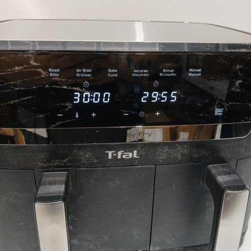 T-fal 7-in-1 Dual Easy Fry XL Air Fryer with 2 Baskets - 8.7qt - black (model: EY901850) image 4