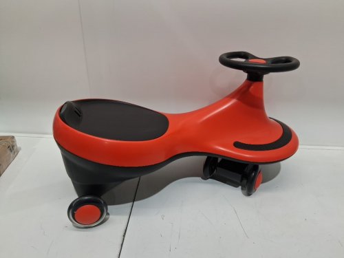 kid's hurtle ride-on swing car - ages 2+ - red/black (model: HUSWC27RD) image 4