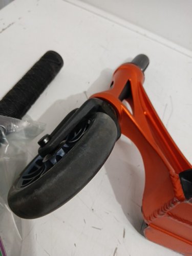 Envy Scooters Prodigy X Pro Scooter - 34" x 27" x 5" - Orange/black image 7