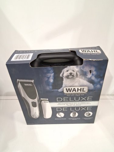 Wahl Deluxe Rechargeable Pet Clipper Kit - silver/black/white (model: 3878787) image 3