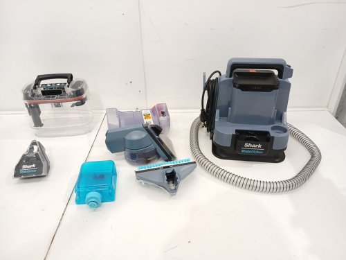 SHARK STAINSTRIKER PORTABLE CARPET CLEANER and UPHOLSTERY CLEANER - BLUE/GREY (MODEL: PX202BRN) image 3