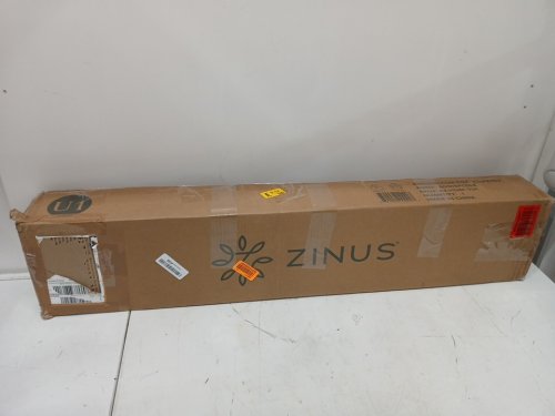 ZINUS PAIGE COMPACT ADJUSTABLE HEAVY DUTY BED FRAME FOR BOX SPRING & MATTRESS SETS - Full/Queen/King - 7" - BLACK (MODEL: AZ-HDBF-7U1) image 3