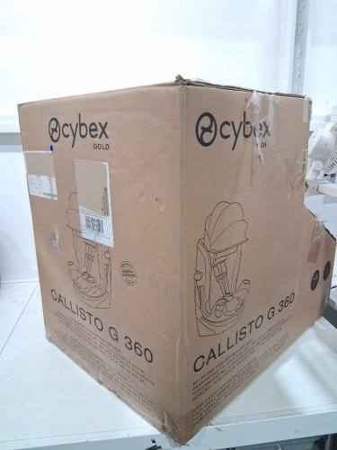 CYBEX GOLD CALLISTO G 360 ROTATING ALL-IN-ONE CONVERTIBLE CAR SEAT WITH SAFETY ASSURE PROTECTION SYSTEM - 120LBS MAX - ALMOND BEIGE (MODEL: 524000601) image 2