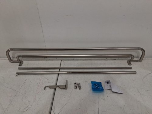 UMBRA TWILIGHT DOUBLE WRAP AROUND BLACKOUT CURTAIN ROD - 30"-84" - NICKEL (MODEL:1020561-782) image 3
