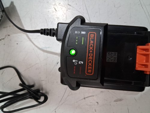 BLACK+DECKER STRING TRIMMER/EDGER - 10" - BLACK/ORANGE (MODEL: LST201-ca) image 4