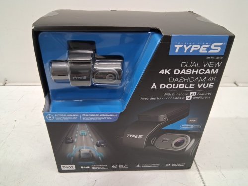 type s Dashcam with AI-Powered Driver Assistance - 4k - black (model: 1829139) image 2