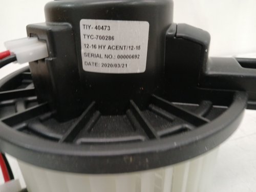 HVAC Heater Blower Motor Fan – Fits 2012- 2016 Hyundai accent – Direct Replacement TYC-700286 image 6