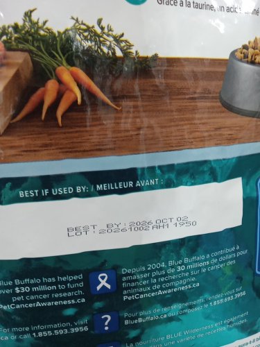 Blue Buffalo Wilderness Large Breed Dry dog food - 24lbs - Salmon flavour image 3