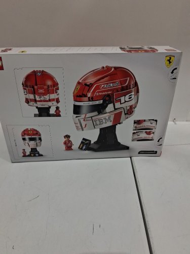 886 PC LEGO SCUDERIA FERRARI HP CHARLES LECLERC HELMET BUILDING SET (MODEL: 43014) image 3