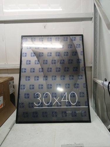 americanflat poster/picture frame - 30" x 40" - black image 3