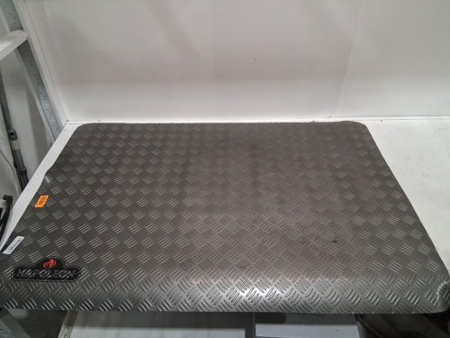 Napoleon Grill Mat with Heat-Resistant and Weatherproof Surface and Slip-Resistant Design - 47" X 32" - Silver (Model:68001) image 3
