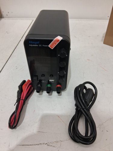 HANGELL ADJUSTABLE DC POWER SUPPLY - 3V TO 5A - BLACK (MODEL: HPS3010) image 3