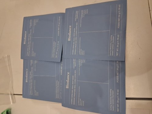 4PK BIODANCE Hydro Cera-nol Real Deep Mask Hydrogel, Soothing AND Moisturizing - 0.34G EACH image 2