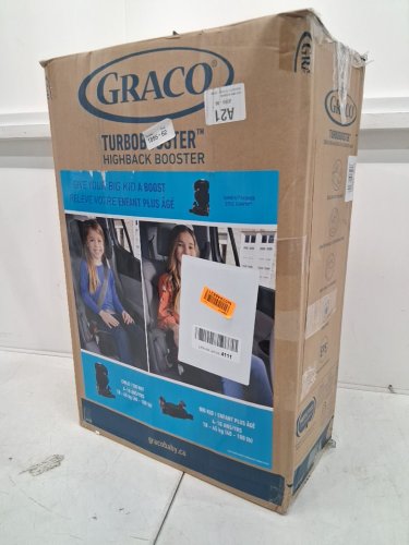 GRACO TURBO BOOSTER SEAT WITH REMOVABLE HIGH BACK CONVERTS FROM CHILD TO BIG KID - 4-10YRS / 40-100LBS - KAMRYN FASHION (MODEL: 2168325) image 4