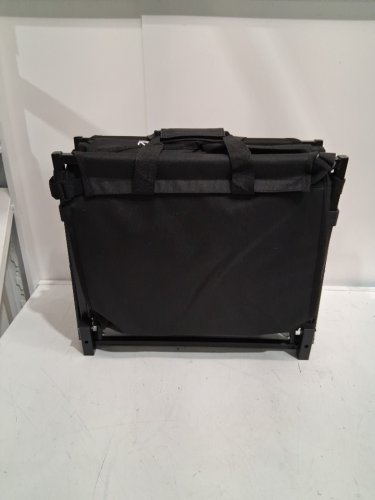 Hikenture Collapsible Foldable Wagon Cart - 27.6" x 17.3" x 39.4", 80l, 220lbs capacity, Portable Utility Cart - BLACK (MODEL: 1205-e1) image 2