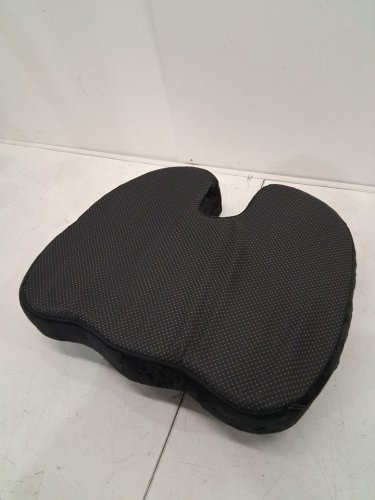 BlissTrends Ergonomic Semicircular Seat Cushion for Pressure Relief - 18" x 16" x 4.7" - Black image 3