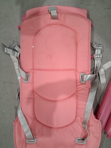INFANS 5-in-1 convertible baby high chair - 40" x 23" x 20" - 55lbs max - pink (model: bb5604pi) image 4
